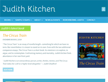 Tablet Screenshot of judithkitchen.com